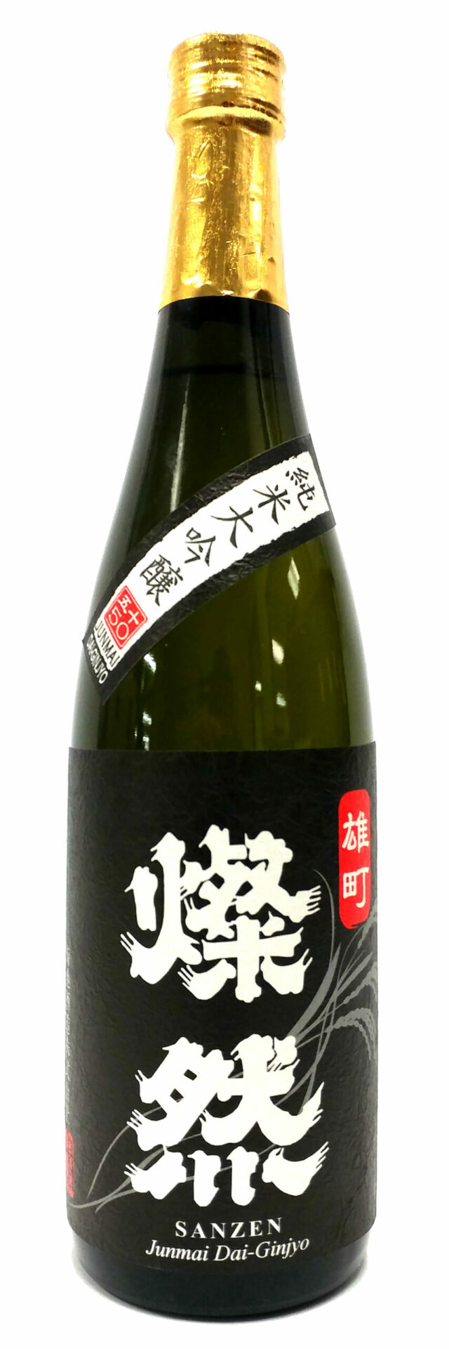 シャンソニエミルク Sanzen Black Label Omachi Junmai Daiginjo Sake 720ml $56